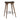 บาร์สตูล [EH] Nena SH65 Bar Stool Black (Walnut Frame)