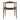 เก้าอี้ทานอาหาร [EH] Corah Dining Chair Black (Walnut Frame)