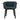 เก้าอี้ทานอาหาร [SW] Lolan Dining Chair Blue (Ash Black Frame)