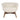 เก้าอี้พักผ่อน [TO] Qingyou Leisure Chair White (Leg Light Walnut)